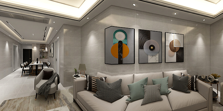 胡日寿-效果图鉴赏海沧泰禾院子赖总雅居装修效果图-装修设计方案