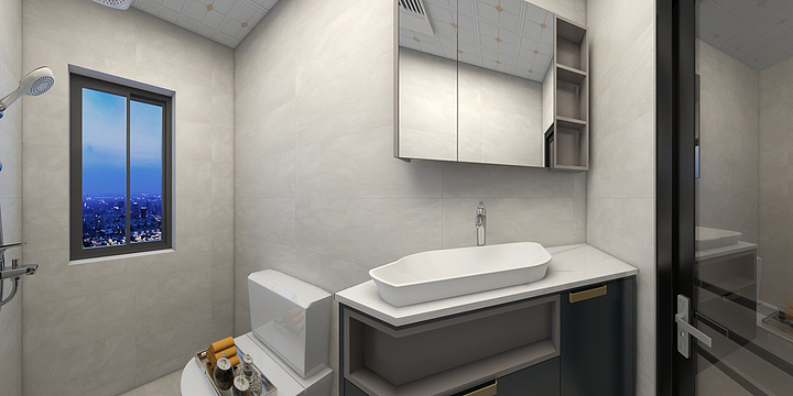 陈虎-北辰天骄刘女士付先生雅宅-装修设计方案