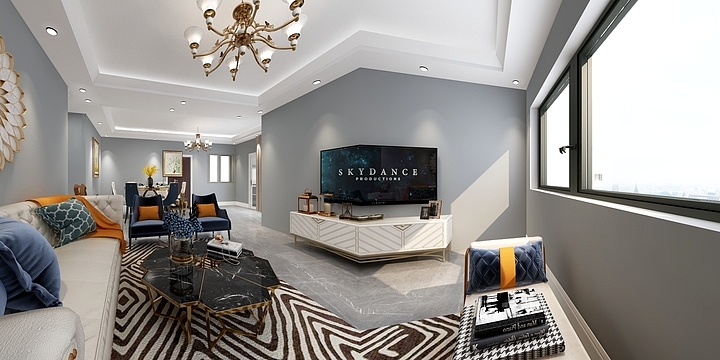 了凡尘VYDL-百盛花园-装修设计方案