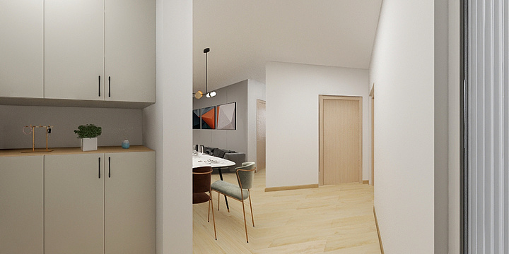 西部建材城一耐得全屋定制-万科城雅梅园-装修设计方案