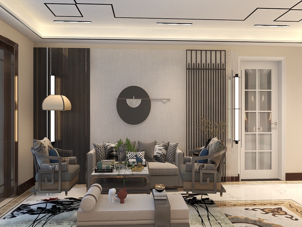 为生活添彩-蓝钻庄园-装修设计方案