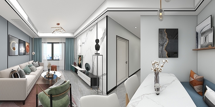 朱文浩13606557970-新城3-502-装修设计方案