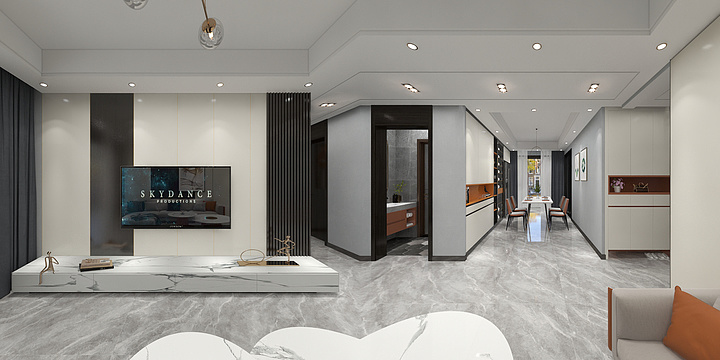 沈丘-郭桢-五月+八战区+栗咖色+TD001+现代简约-装修设计方案