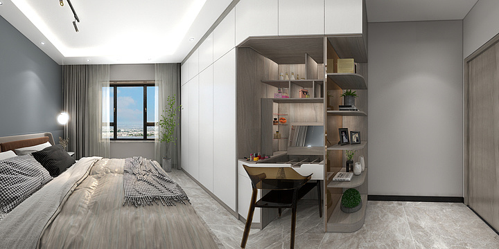 雷彻夫斯基-九州蓝湾-装修设计方案