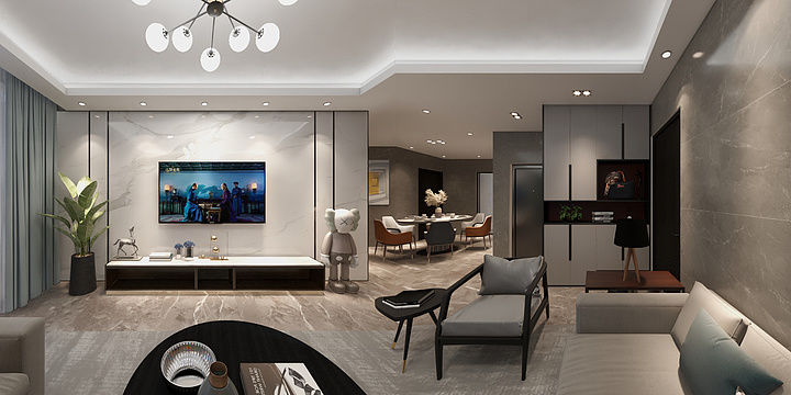 Ms夏先森-金尊8号-装修设计方案