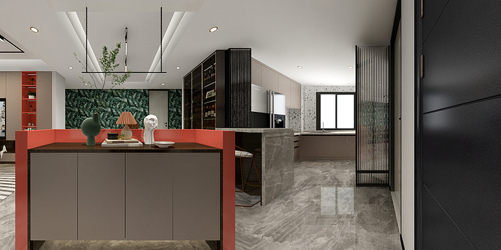 涵盖设计-国瑞126㎡-装修设计方案