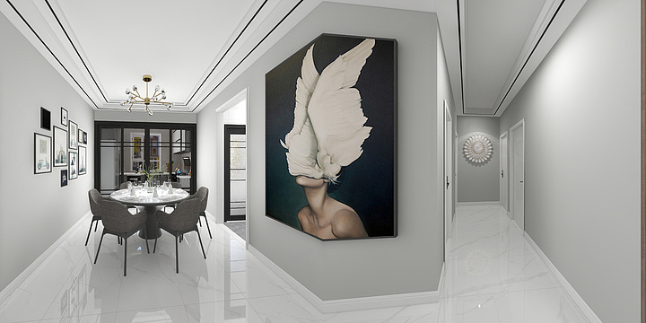 精馨设计-和谐家园-装修设计方案