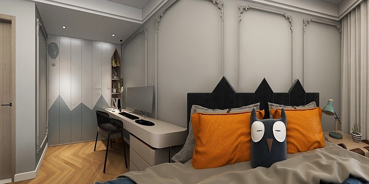 程伍作品-天外天小镇-装修设计方案