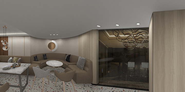 抱着太阳等月亮-宜必思酒店大堂-2021.06.24-装修设计方案