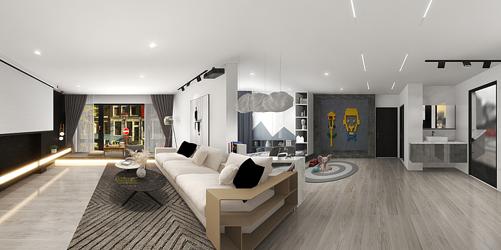 刘玲-汇金名城1栋3单元6最终方案（张哥）-装修设计方案