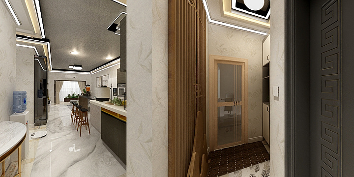 喵呜嫩嫩-怡龙苑-装修设计方案