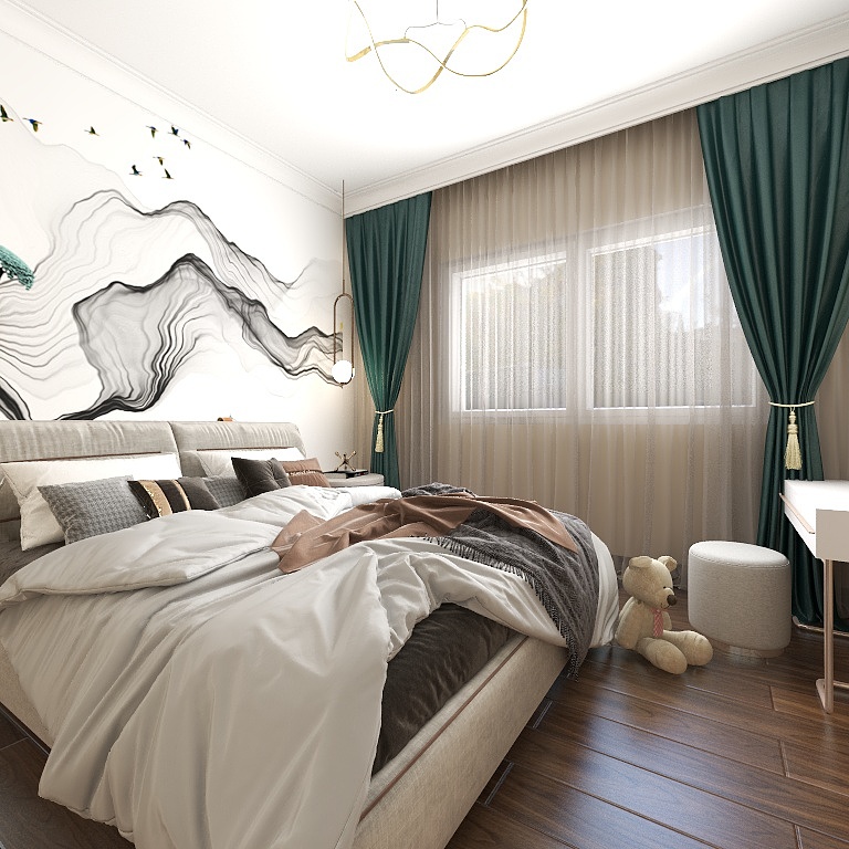 戴晓敏-瑞和园89.50㎡B户型3室2厅1卫-装修设计方案