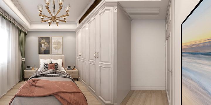 诺信全屋定制-美式轻奢9-2-801(浅色)-装修设计方案