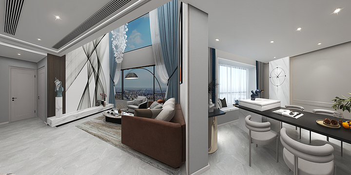 无澜eSfO-东城国际二期18-2-802-装修设计方案