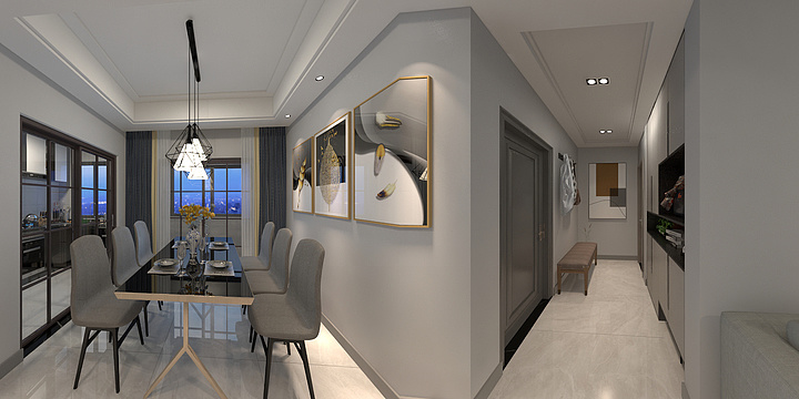 设计师骆建超-靖园39-2-401-装修设计方案