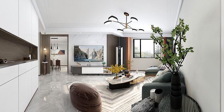 涵盖设计-盛世华庭1-2-201-装修设计方案