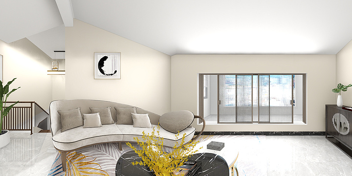 叠彩区焦迈奇-灵川宁哥顶楼效果图-副本-装修设计方案