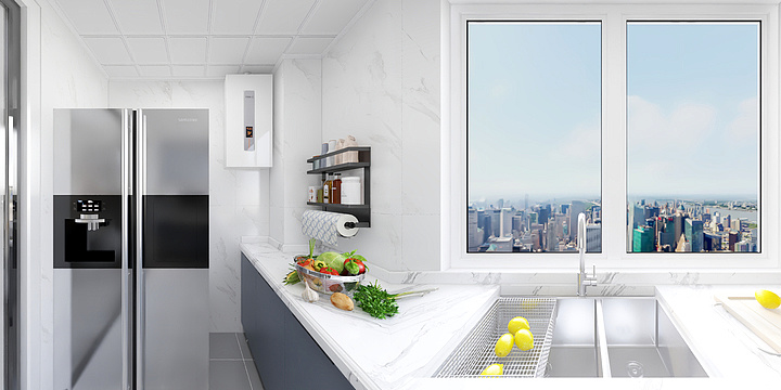 老鬼空间设计-柳岸华庭13西-装修设计方案