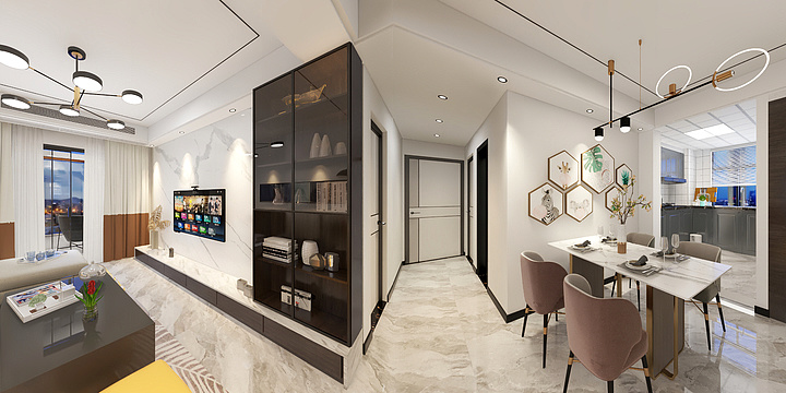 LemonMojito-四季金辉15-2304XGT-装修设计方案