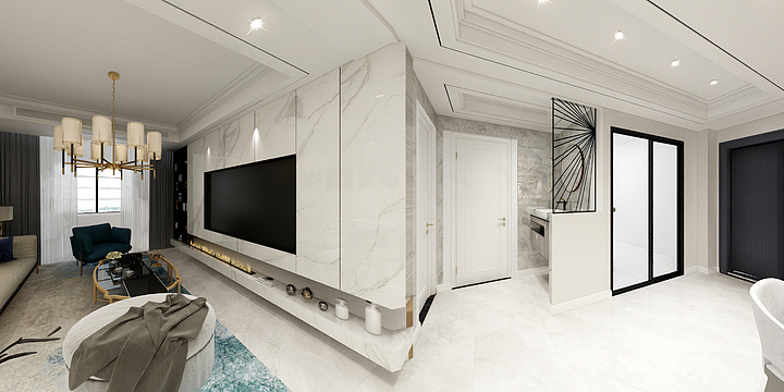 绿佳momo-天成一品5-1102000000-装修设计方案