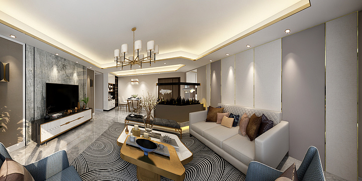 设计行远-早安林庄.dwg建模-副本-装修设计方案