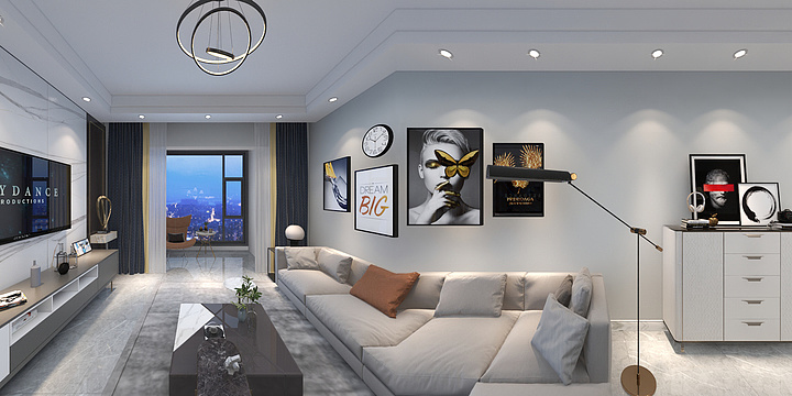 辰朗设计-博悦悦城5-17-4吴文琴-装修设计方案