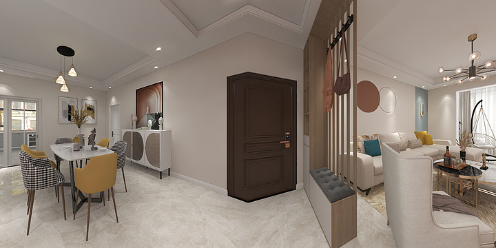 荣堋凯-水逸兰庭b1现代简约-装修设计方案