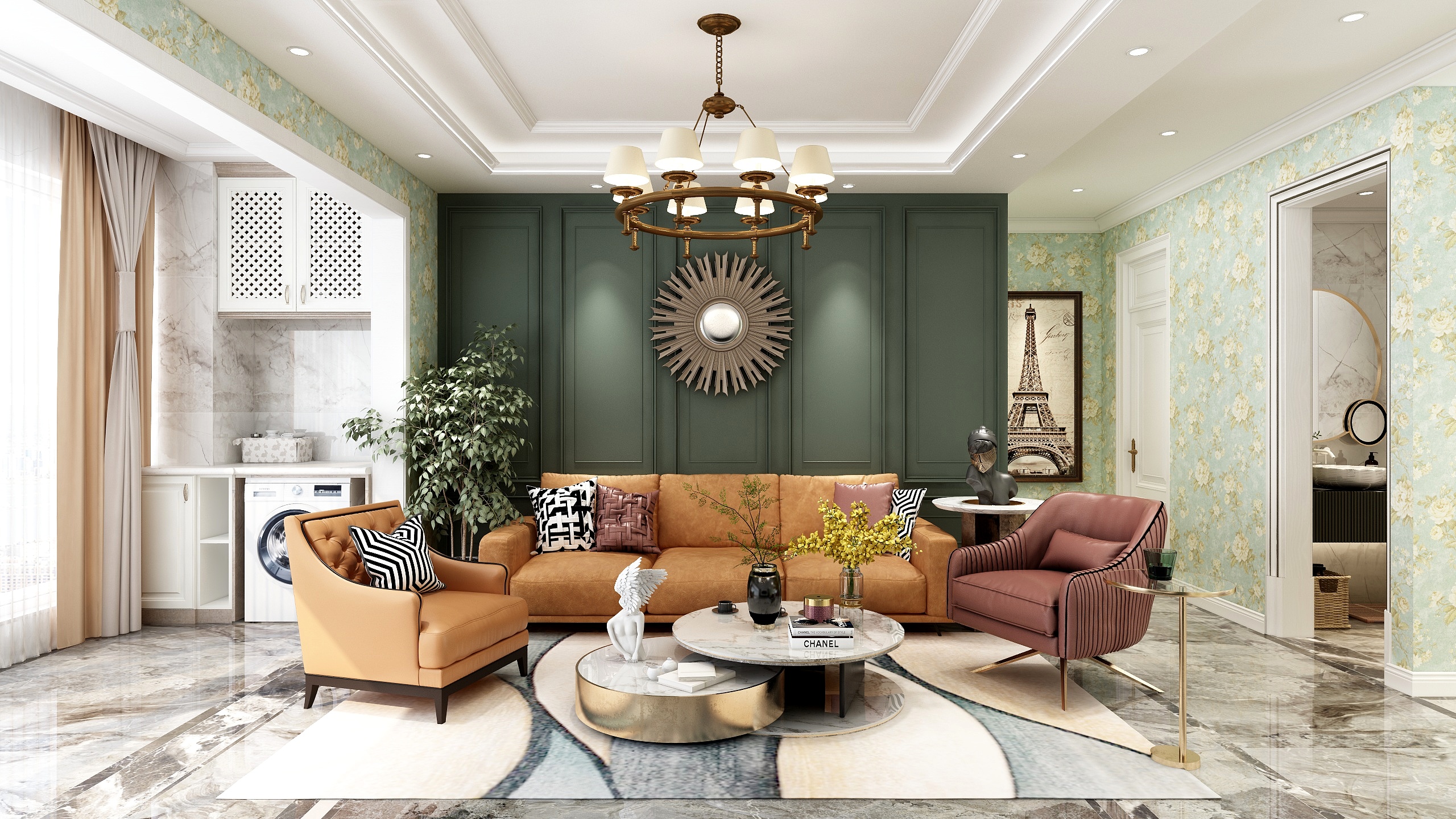 田二妮-美式馨居-装修设计方案