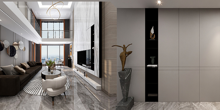 丿丶杨枫-凯旋公园里复试曹总-装修设计方案