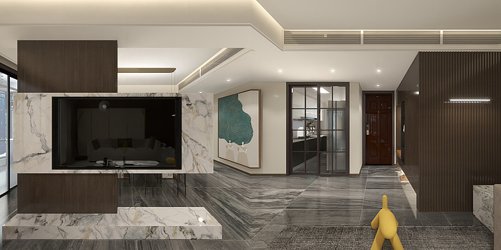 设计师彭派-中梁首府壹号142-装修设计方案