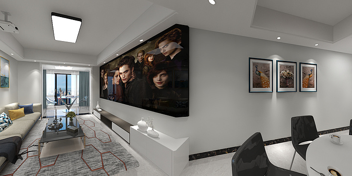 爱装修设计的龍少-盛景天下6-29-5-装修设计方案