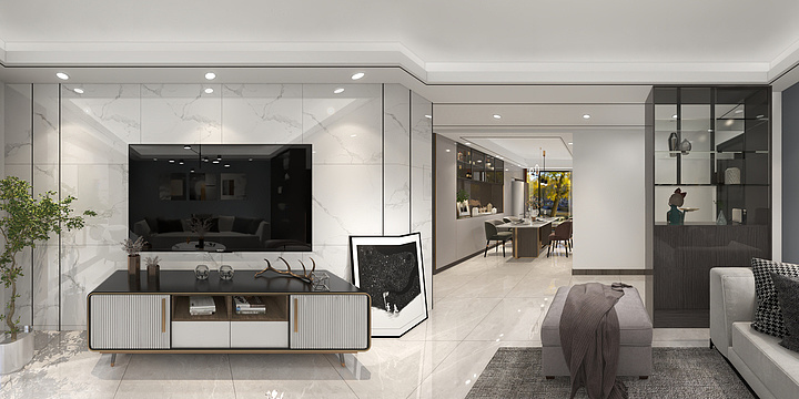 余未设计-中兴世家13#606-装修设计方案