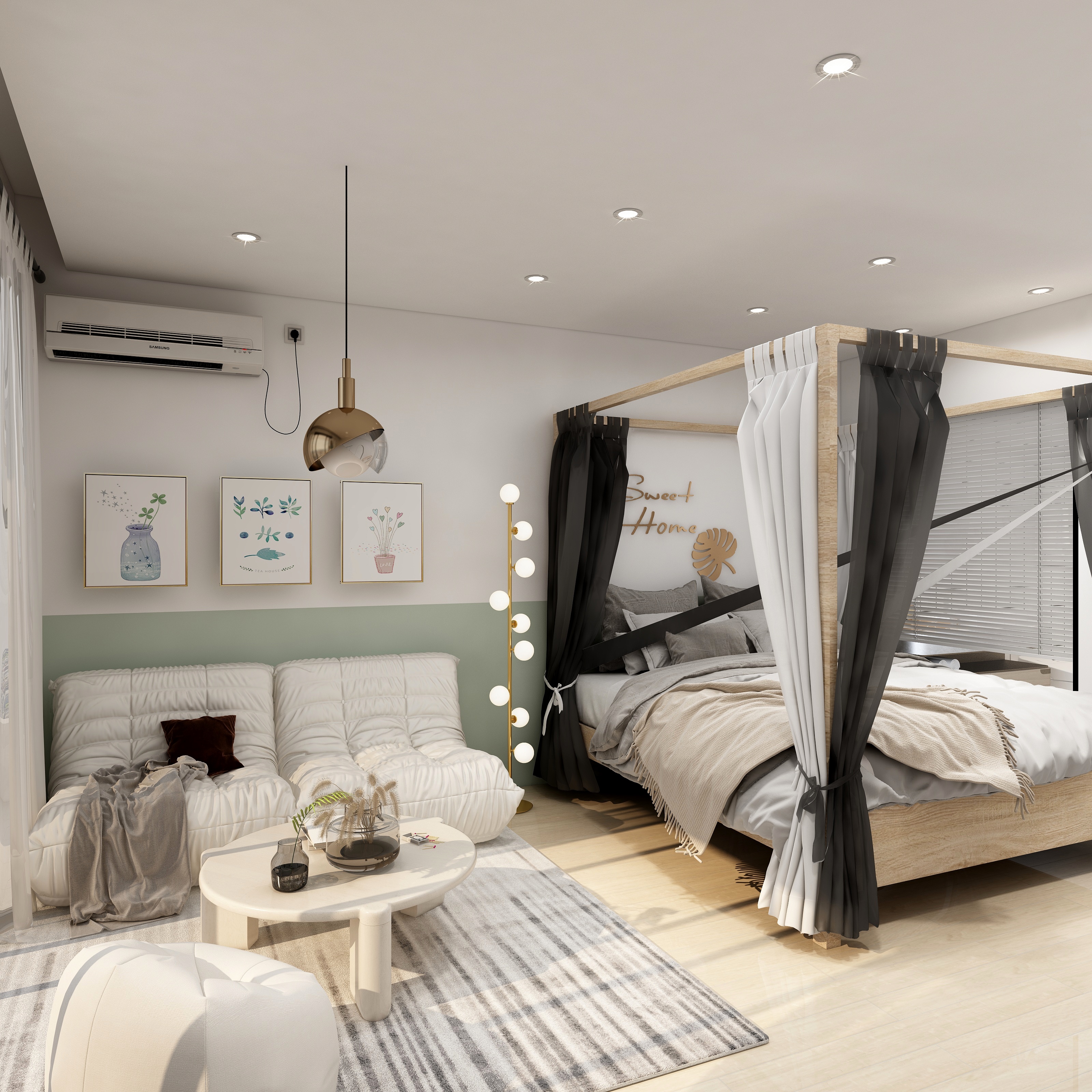 零翼设计-ins民宿-装修设计方案