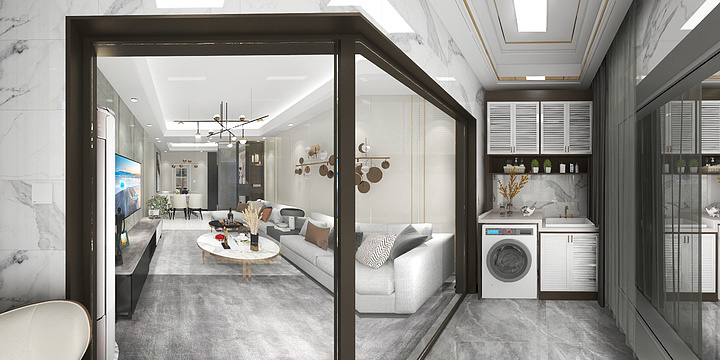 天天hGiv-沈阳雅居乐花园103平-装修设计方案