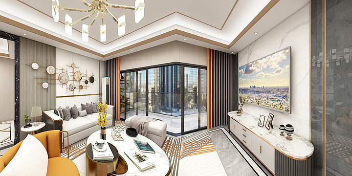 Jianlin_C-龙湖山庄87-89栋(0105户型-装修设计方案