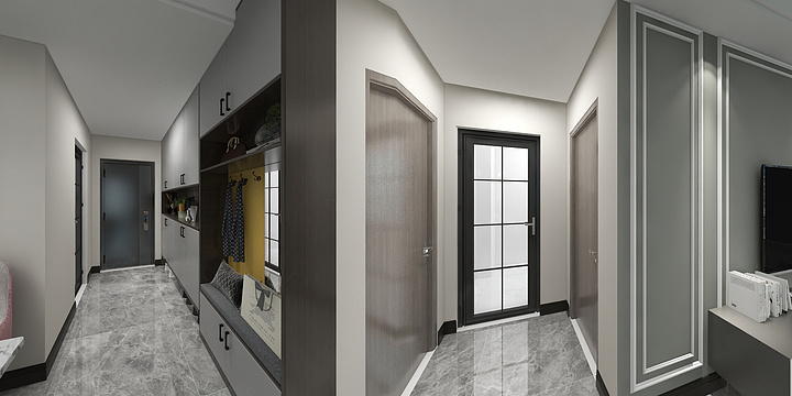 晟佳雅居装饰一泾阳店-中金金骊福郡-装修设计方案