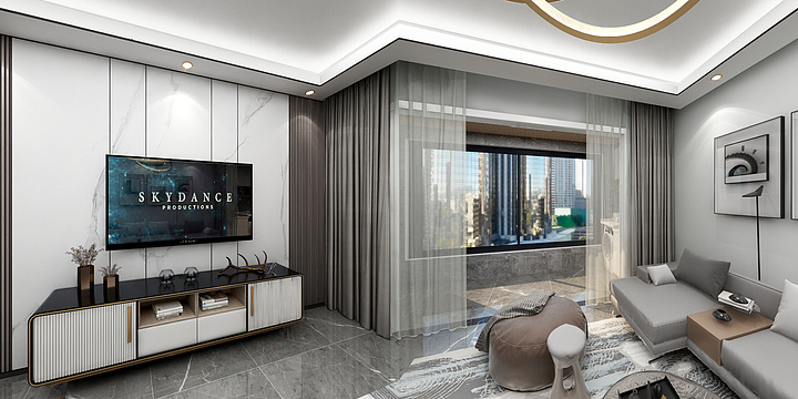 J柯原创设计-蓝光公园华府-装修设计方案