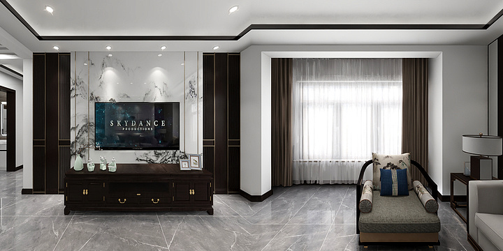 翔翼东方-金地·第七郡XX-装修设计方案