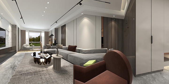 设计师莫言-蓝光k女士-装修设计方案