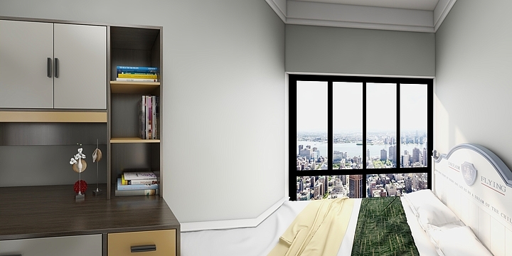 怡通装饰全屋定制啊信-城市名都20栋欧生-装修设计方案