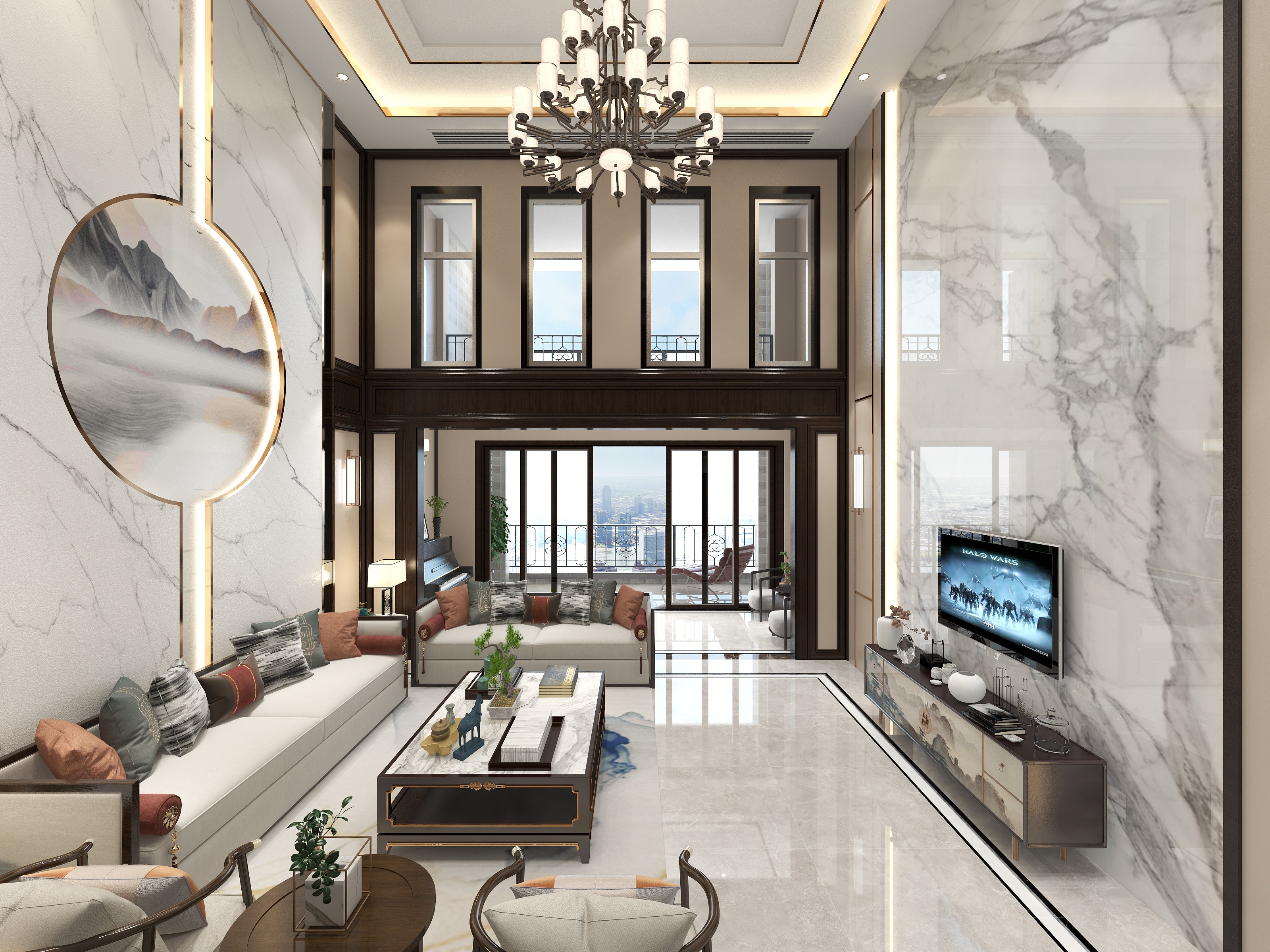 LiangYanbing-新中式｜｜-装修设计方案