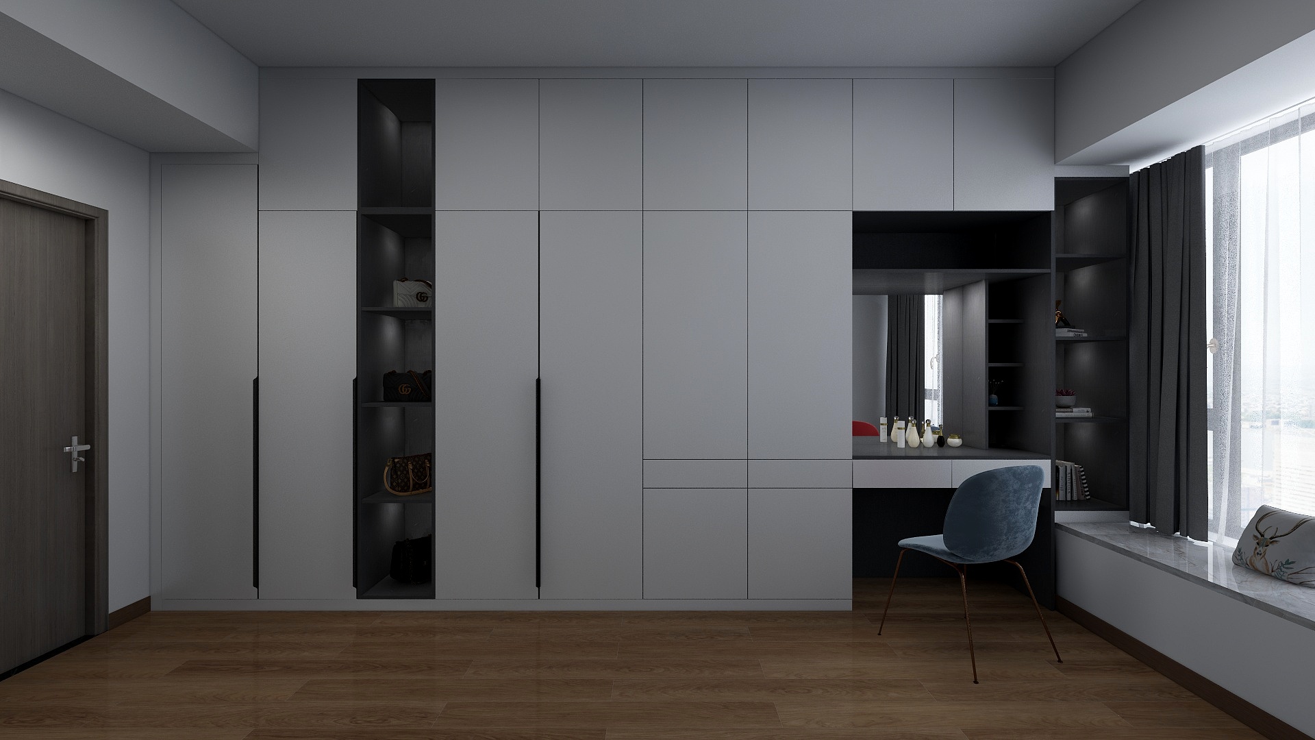 欧尚美高定设计中心-泷景六期7座403修改-装修设计方案