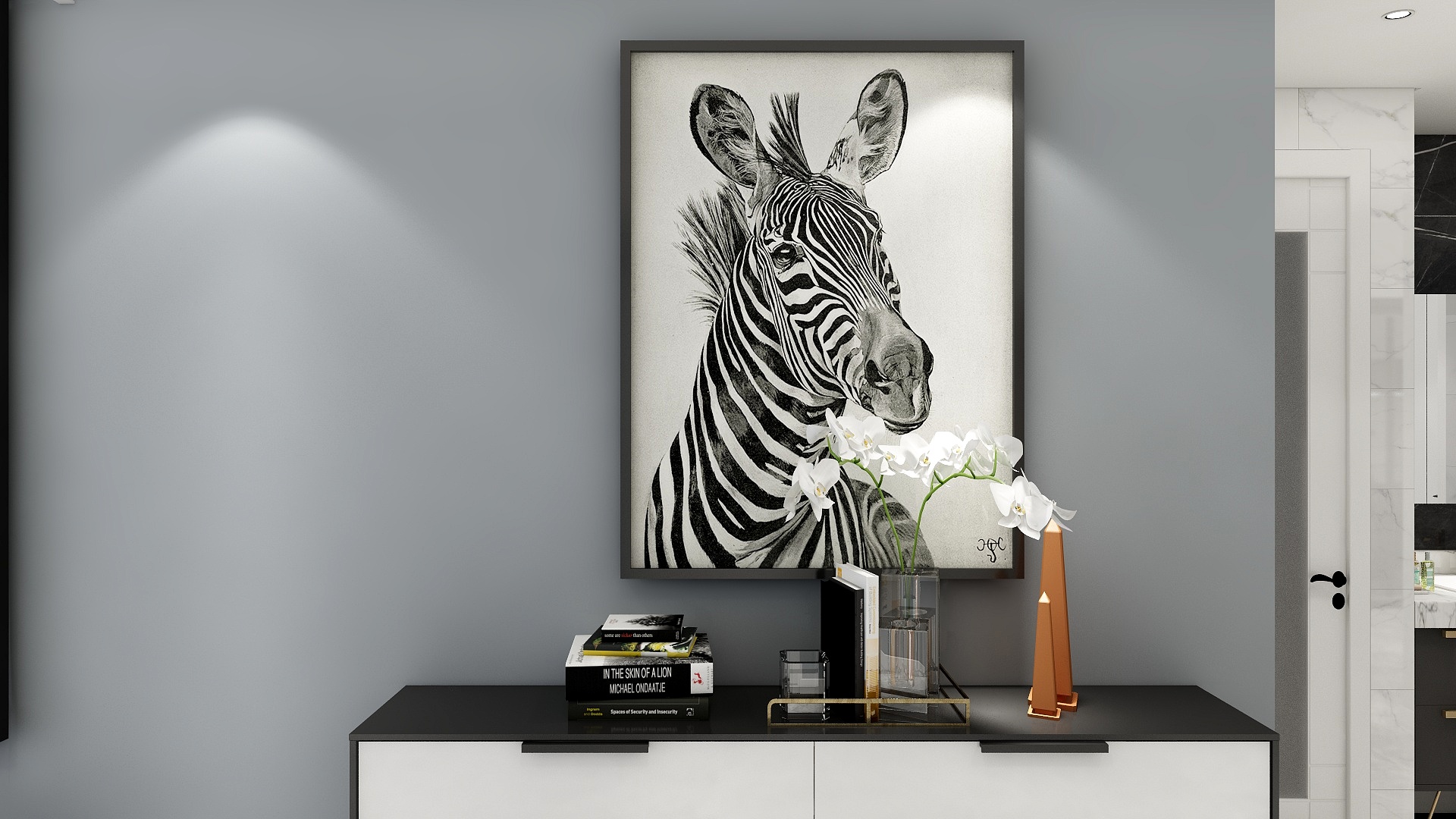 YF设计楊-华府庄园三房两卫-装修设计方案