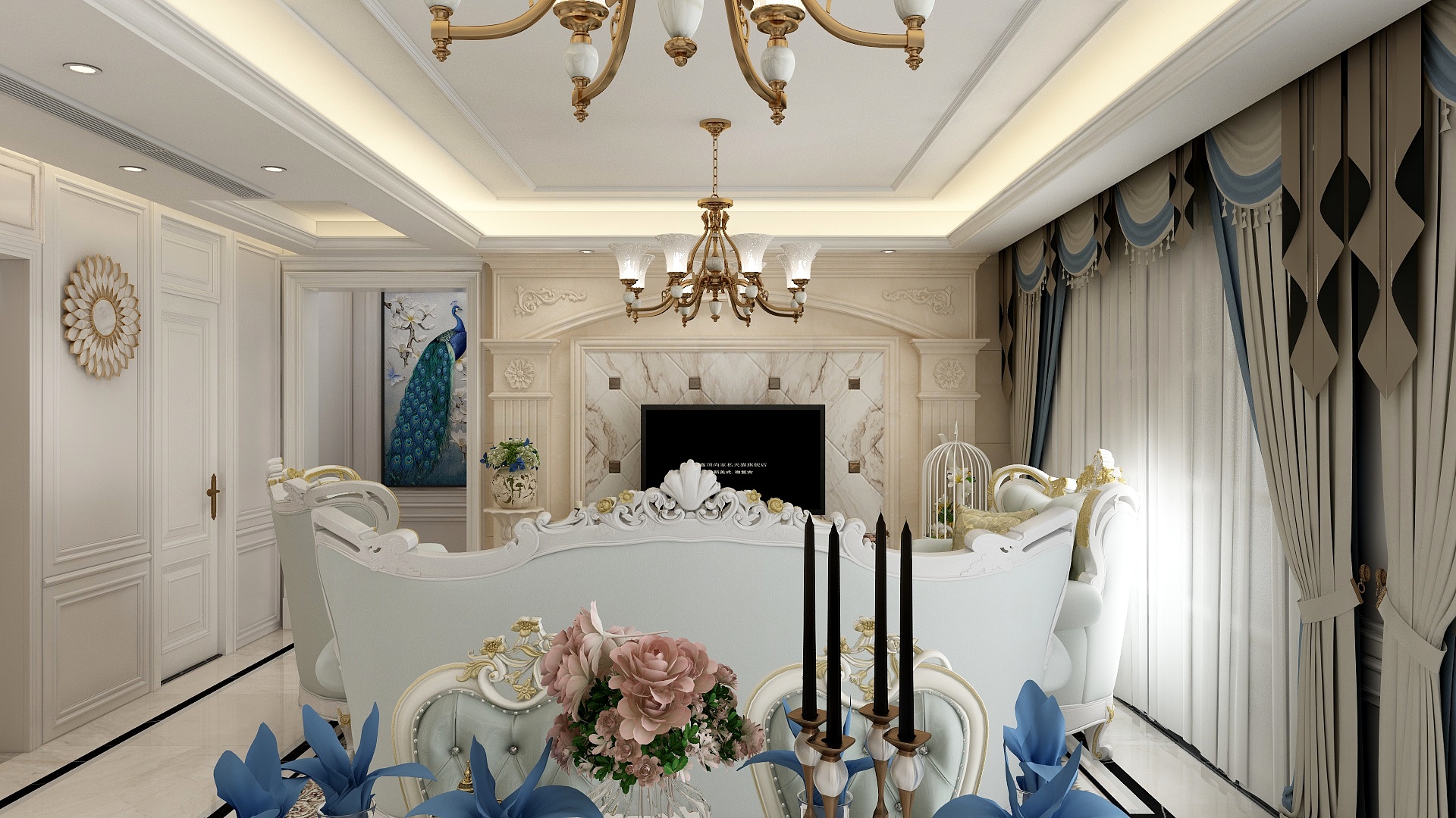 银林设计丨姚浩-绿城四期63-501-装修设计方案