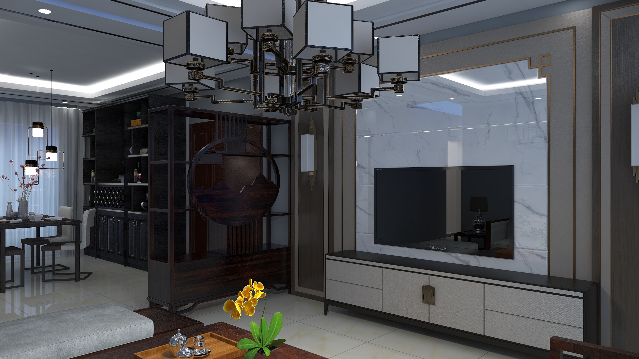 万选设计工作室-金麟府装修效果图