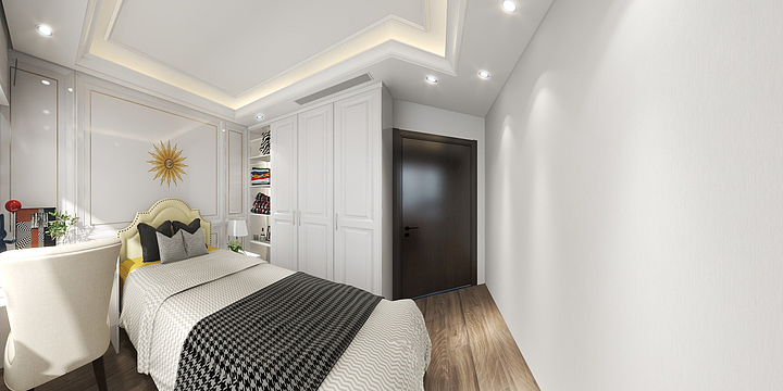 MarsCola-西樵中海25座801  实尺图-装修设计方案