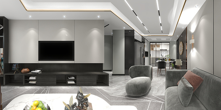 xeDS-现代风格案例-装修设计方案