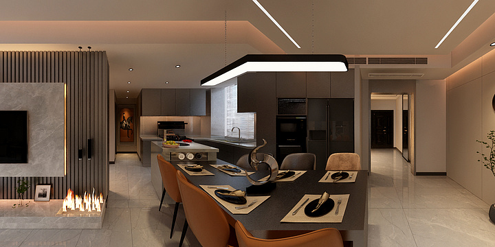 森林倒影-碧江苑-装修设计方案