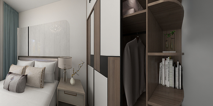 志明装饰设计部-万福城17号楼807-装修设计方案