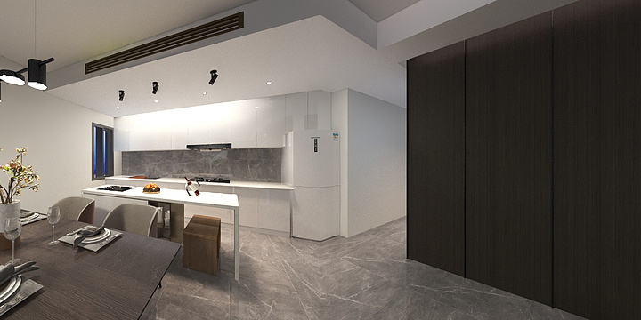 15882776684YP53-水韵长滩效果图-装修设计方案